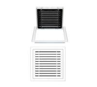 Repair Hole Grille Cover, Decorative Ceiling Wall Drywall Vent Panel, Plumbing Access Cover Plate