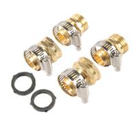 Repair Kit for Garden Hose Quick Coupling Non-Drip | Water Pipe Repair Kit With Thread For Home Boat Lawn Outdoor Bath Pets Watering Car Wash