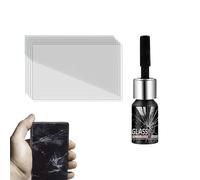 Repair Kit for Repairing Filler for Cracks E - Liquid Restoring er Windscreen 6.5 x 1.5 x 1.5 cm - Liquid for Repairing the Screen for Broken Phone - Refill Shards