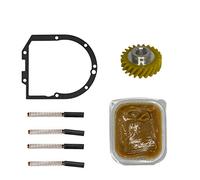 Repair Kit Gear Food Grease 4 x Motor Carbon and Gear Seal Replacement Parts for Kitchenaid Food Processor