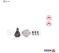 Wishbone Pin Repair Kit Front Axle 53587 KIT SIDEM for PEUGEOT 508 SW I