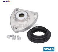 SWAG Top Strut Mount 10 94 7324 - Front Axle Rubber/Metal Repair Kit for Mercedes-Benz