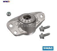 SWAG Autoteile Shock Absorber Mount 30 93 7893 - Rear Axle Rubber/Metal - for VW SEAT SKODA