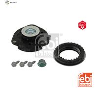 febi bilstein Strut Top Mounting Kit 37897 - ball bearing, screws & nuts - Black, pack of 1