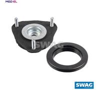 Shock absorber mount Front Axle Rubber/Metal 50 91 9676 SWAG for FORD FOCUS I