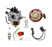 Repair Kit with Throttle Return Governor Spring for Honda For GX160 For GX200 168F 170F 5.5HP 6.5HP Carburetor Recoil Starter and Air Filter Tools