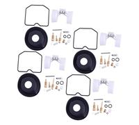 repair kits 4 Sets Motorcycle Carburetor Repair Kit Rebuild Carb Diaphragm Rubber Float For ZX1100 GPz1100 1995-1997