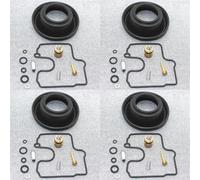 repair kits Carburetor Diaphragm Seal Kit Motorcycle Carburetor Repair Kit For ZX-6R ZX6R ZX600J For Ninja ZX600(4 set B)
