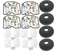 repair kits Motorcycle Carburetor Diaphragm Seal Kit Carburetor Repair Kit For For Ninja 900R ZX900A 1984-1986(Style B)