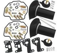 repair kits Motorcycle Carburetor Diaphragm Seal Kit Repair Kit Gaskets Accessories For Y&amaha XV535 1990-2001 XV500 1983(Style A)