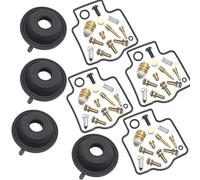 repair kits Motorcycle Carburetor Repair Kit Carb Rebuild Float Gasket Diaphragm Set For Y&amaha YZF600R 1997 1998-2007