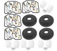 repair kits Motorcycle Carburetor Repair Kit Float Diaphragm Parts For ZX750F For Ninja 750R ZX 750 ZX750 F