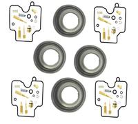 repair kits Motorcycle Carburetor Repair Kit Fuel System Float Part For Y&amaha XJ 900 S For Diversion 4KM XJ900 900S 1995-2003(Style D)