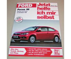 Repair Manual Booklet Ford Focus III 2008 Model Year