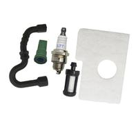 Repair Parts Compatible with Stihl 017 018 MS170 MS180 MS 170 180 Electric Saw Calibration Service Maintenance Kit Fuel Air Filter Ventilation Pipe Hose Spark Plug