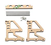 Repair Parts Organizers Rack Stand for Drift Racing Cars Space Efficient Vertical Storage Metal Framework Wheel Tires Rack