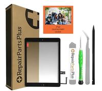 Repair Parts Plus for iPad 6th Generation Screen Replacement Glass Touch Digitizer Premium Kit (9.7" 6th Gen 2018, A1893 A1954) + Home Button, Tools, Adhesive, QuickStart Guide + Video - Black