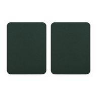 Repair Patches 4Pcs Iron On Clothing Repair Multi-Colored Fabric On Strong Glue Cotton Patch for Clothes Jean Decor for DIY(21blackishGreen 4Pcs)