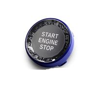 Repair sticker Compatible With BMW 3 Series E90 E91 E92 E93 2005 2006 2007 2008 2009 2010 2011 2012 Car Engine Start Stop Switch Button(Crystal Blue)