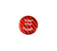 Repair sticker Compatible With BMW 3 Series E90 E91 E92 E93 2005 2006 2007 2008 2009 2010 2011 2012 Car Engine Start Stop Switch Button(Carbon Red)