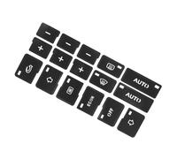 Repair Stickers for A4 B6 B7 Decals Stickers AC Climate Control Button Repair Restoration Air Conditioning Temperature Repair Kit Stickers