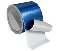 Repair Tape for Fabric Tarpaulins, Truck Tarpaulin Repair Special Tape, 6 m x 8 cm, for Truck Tarpaulin, Awning, Tent, Inflatable Boat, Strong Sticky, Waterproof, Abrasion Resistance, Blue