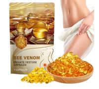 Repair Vagi-nal Capsules,Bee Venom Ginger Oil Capsules,Repair Capsules,Vagi-nal Repair Capsule,Capsules for Women,Bee Venom Tighten Capsule,Slimming and Firming Vagi-na-Tightening Products,7 Capsules