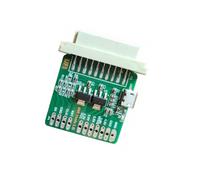 Repair Workflow ISP EMMC Adapter Board, Compact USB Interface PCB Reader with Multi-Pin Socket for Read Write Service Tasks and Use Isp Emmc Board Reader Adapter Pcb Usb Interface Service