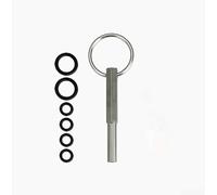 Repair Wrench Set Featuring Oval Head Design Key Ring and 6 Rubber Rings for Multiple Coffee Machine Brands Including For Krups and For AEG (A and A)