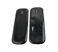 REPAIROCK 2 Pcs Black Rubber Car Front Rear Bumper Protector Corner Guard Scratch Sticker Auto Replacement Parts