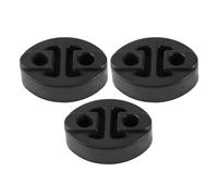 REPAIROCK 3pcs Exhaust Pipe Rubber Bracket Hanger for Toyota Aygo 1.0 2005-2014 2-holes Muffler Exhaust Insulator 175650Q010