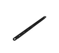 REPAIROCK Adjustable Aluminum Alloy Black Motorcycle Hanger Exhaust Muffler Mounting Bracket Durable Material Auto Replacement Parts