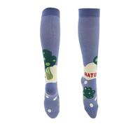 REPAIROCK Cycling Socks Sweat Absorb Anti Friction Outdoor Bike Socks Purple Size S-M Neutral Unisex 1 Pair Broccoli