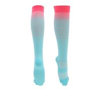 REPAIROCK Cycling Socks Sweat Absorb Anti Friction Outdoor Bike Socks Red Blue Size S-M Neutral Unisex 1 Pair Rainbow