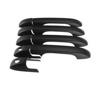 REPAIROCK Exterior Door Handle Cover Trim Front Left Front Right Rear Left Rear Right Door Handle Cover for Honda Pilot 2003-2008 Normal Matte Black 9 Pcs