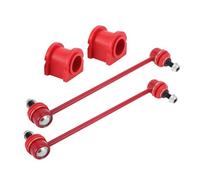 REPAIROCK Front Stabilizer Bar Links with 2 Pcs Bushing for Jeep Patriot 2007-2017 Sway Bar Link Kits Suspension Bar End Links No.K80258/K200216 Red 1 Set