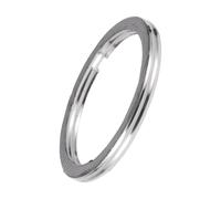 REPAIROCK ID 50mm Exhaust Manifold Gasket Prevent Leak Noise Exhaust Donut Gasket Muffler Ring Exhaust Flange Gasket for Car SUV Graphite Stainless Steel