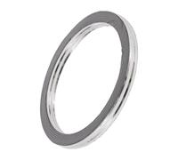 REPAIROCK ID 53mm Exhaust Manifold Gasket Prevent Leak Noise Exhaust Donut Gasket Muffler Ring Exhaust Flange Gasket for Car SUV Graphite Stainless Steel