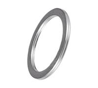 REPAIROCK ID 62mm Exhaust Manifold Gasket Prevent Leak Noise Exhaust Donut Gasket Muffler Ring Exhaust Flange Gasket for Car SUV Truck Graphite Stainless Steel