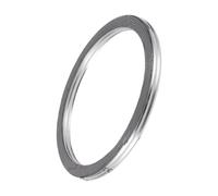 REPAIROCK ID 67mm Exhaust Manifold Gasket Prevent Leak Noise Exhaust Donut Gasket Muffler Ring Exhaust Flange Gasket for Car SUV Truck Graphite Stainless Steel