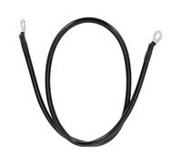REPAIROCK Universal Battery Inverter Cable 5/16" Lug 6 AWG Gauge 3FT Battery Cable Tinned Copper Black 1 Pc