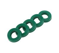 REPAIROCK Universal Oil Seal UN Lip Seal Ring Rotary Shaft Seal 12x22x5mm High Pressure TPU Green 5 Pcs