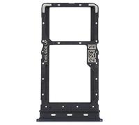 Repairparts For Motorola Moto G62 5G SIM Card Tray + SIM/Micro SD Card Tray(Black)