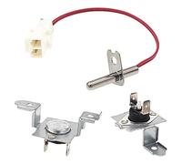 Repairwares Clothes Dryer High Limit Thermostat and Thermistor Kit 6323EL2001B 6931EL3003C 6931EL3004B AGM30045804 L3003 6323EL2001H 6931EL3002B 6931EL3003F PS16878105 for Select LG and Kenmore Models