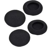 repairy 4X Ear Pads for Sennheiser EPOS PC 2 PC 3 PC 5 Chat PC 7 PC 8 USB | Replacement memory-foam ear pads, 2 pairs (4 pcs), black, 50 mm, compatible with Sennheiser EPOS and Logitech headset