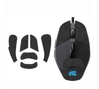 Repalcement Mouse Anti-Slip Grip Tape, Grips Stickers for Logitech G302 G303 Gaming Mouse,Black Snowflake Full