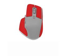 Repalcement Mouse Anti-Slip Grip Tape, Grips Stickers for Logitech Mx Master 3 3s Gaming Mouse,Red Half