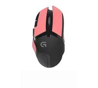 Repalcement Mouse Anti-Slip Grip Tape, Grips Stickers Mouse Grips Sweat Absorption for Logitech G402 Gaming Mouse (Pink Half)