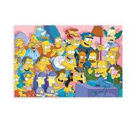 RePaLy Anime The Simpsons Posters Animated Adult Sitcom Posters Canvas Poster Bedroom Decor Sports Landscape Office Room Decor Gift Unframe-style 16x24inch(40x60cm)