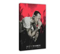 Repaly Chester Bennington Linkin Park Poster Canvas Poster Wall Art Decor Print Picture Paintings for Living Room Bedroom Decoration Frame-style 12x18inch(30x45cm)
